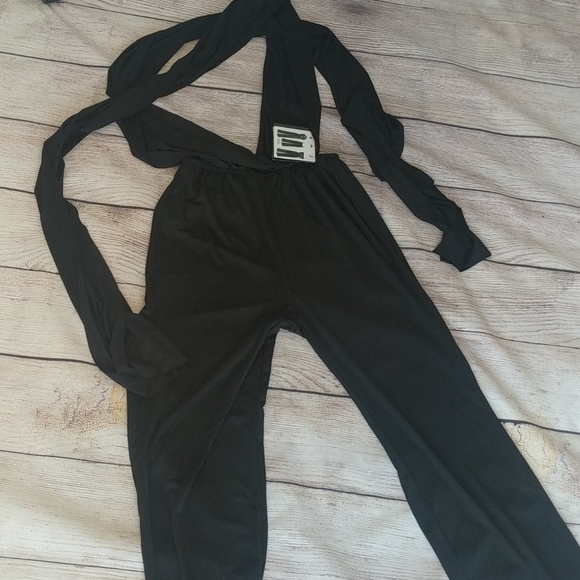 Isabel Versatile black jumpsuit sz Med NWT - Picture 4 of 8